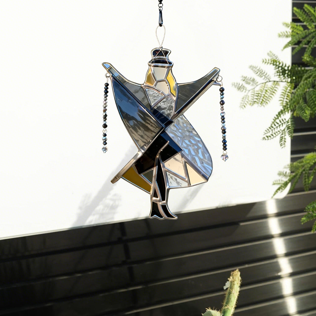 🔥LAST DAY 59% OFF -💃🤘 Handmade Stained Glass Spinner