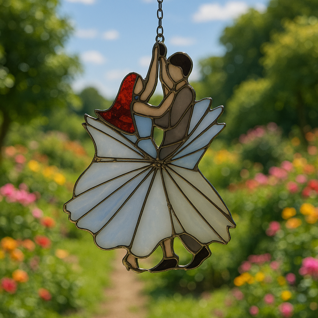 🔥LAST DAY 59% OFF -💃🤘 Handmade Stained Glass Spinner